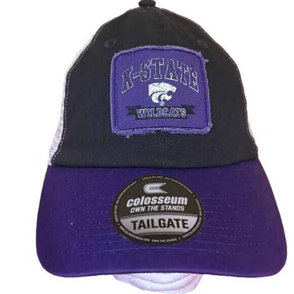 Kentucky State Wildcats Trucker Purple SnapBack Colosseum New - Picture 2 of 7